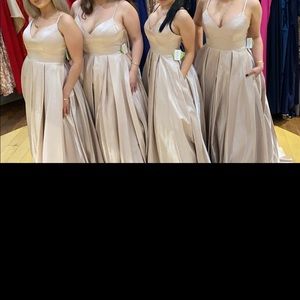 Nude Bridesmaid dresses